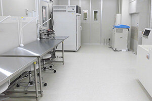 NTT-ATクリエイティブのクリーンルーム