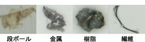 段ボール・金属・樹脂・繊維