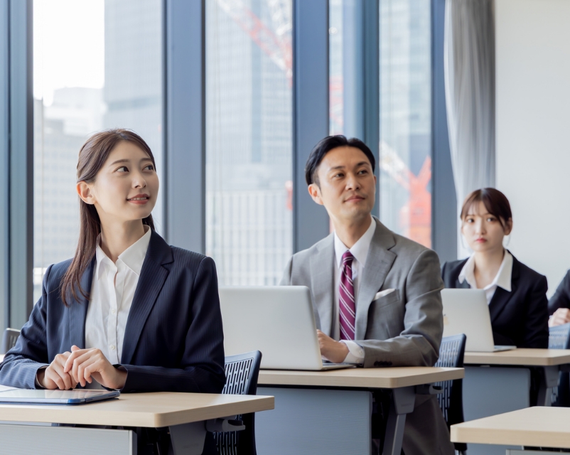 階層別研修の風景